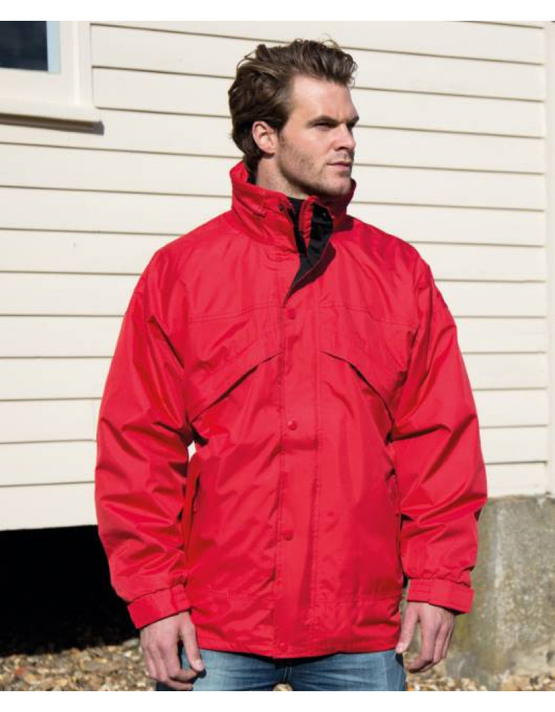 Jachetă 3 în 1 cu fermoar și clemă